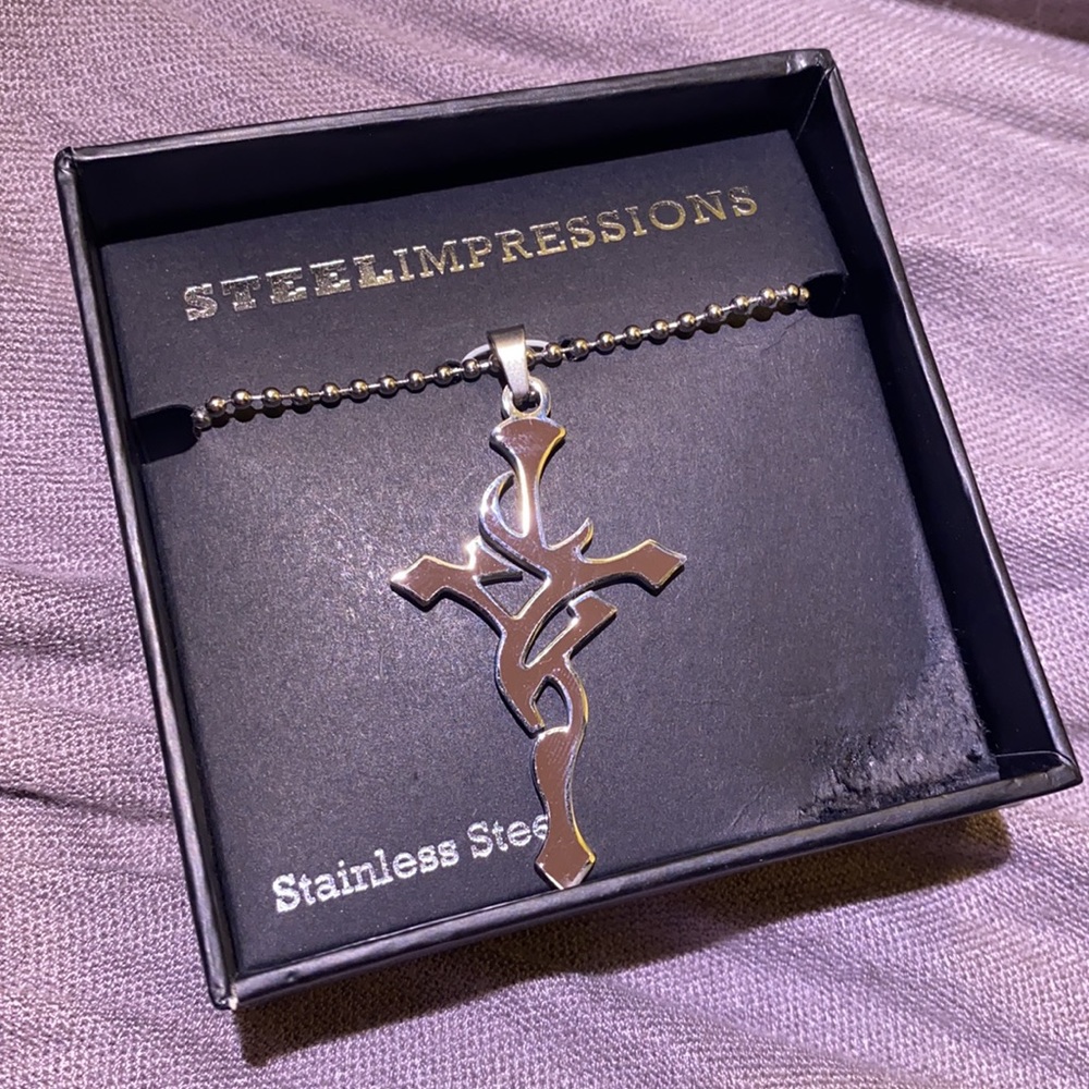 Stainless Steel Cross Pendant